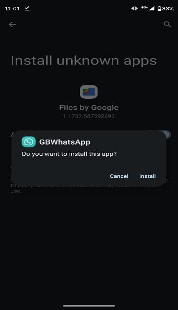 install gbwhatsapp
