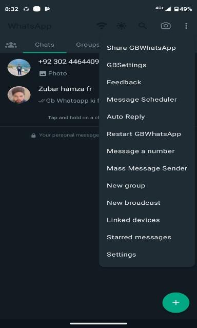 share gbwhatsapp pro apk